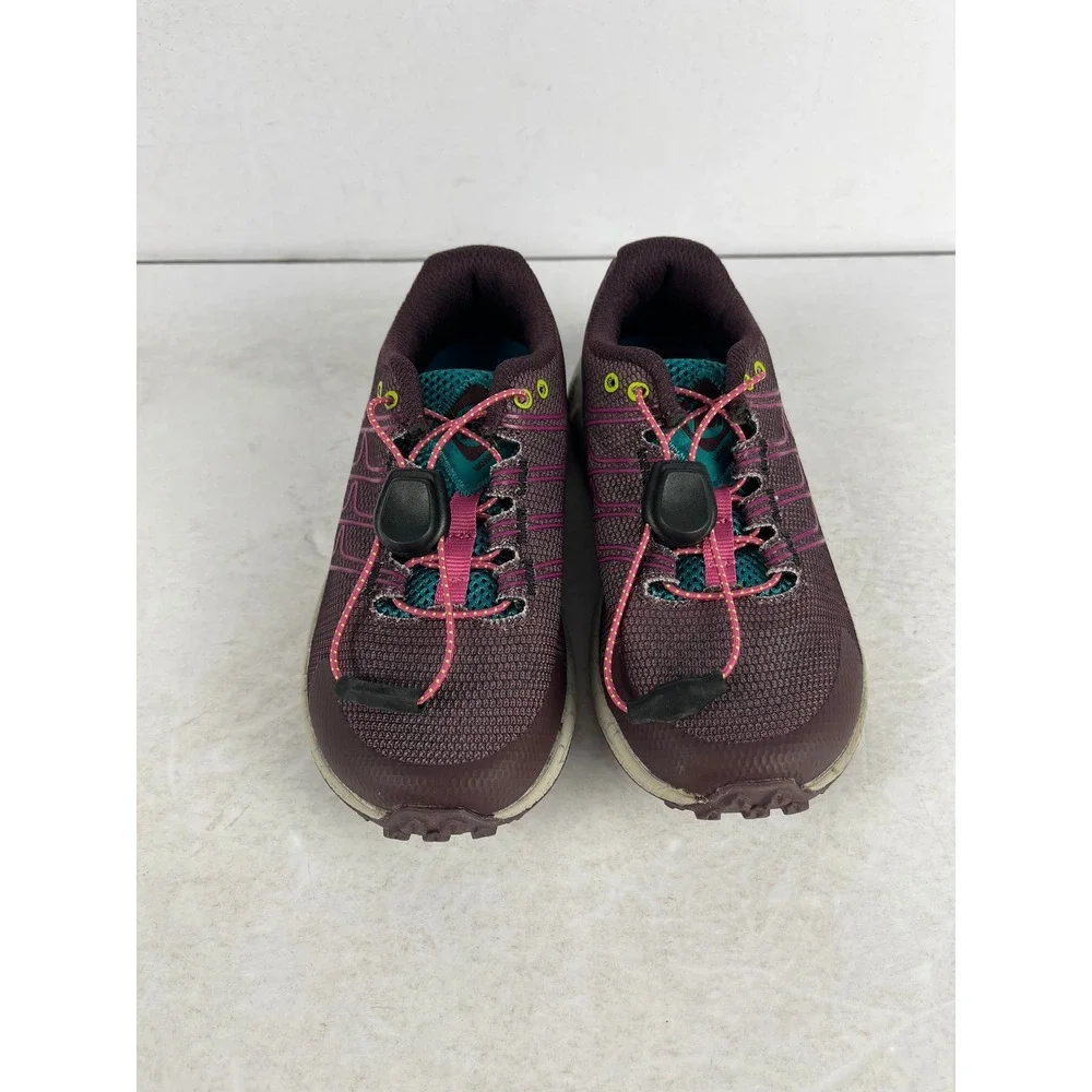 Merrell Moab Flight Trail Running Shoes Youth 11M Purple‎ Toggle Lace